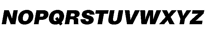 NoiGrotesk BlackItalic 5c3c27fc Font UPPERCASE