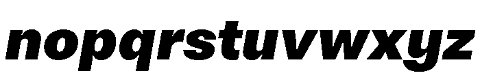 NoiGrotesk BlackItalic 5c3c27fc Font LOWERCASE