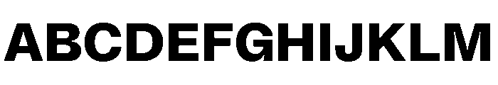 NoiGrotesk Bold Font UPPERCASE