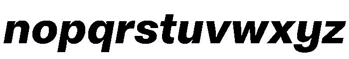 NoiGrotesk BoldItalic Font LOWERCASE