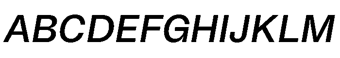 NoiGrotesk MediumItalic 5d5e3597 Font UPPERCASE