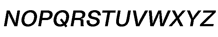 NoiGrotesk MediumItalic 5d5e3597 Font UPPERCASE