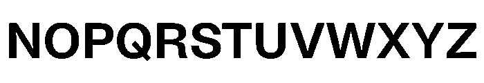 NoiGrotesk Semibold Font UPPERCASE