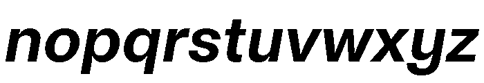 NoiGrotesk SemiboldItalic 64ab1160 Font LOWERCASE