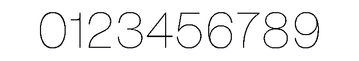 NoiGrotesk Thin Font OTHER CHARS