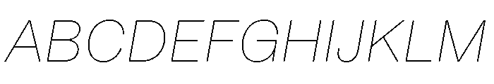 NoiGrotesk ThinItalic A9dea00b Font UPPERCASE