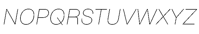 NoiGrotesk ThinItalic A9dea00b Font UPPERCASE