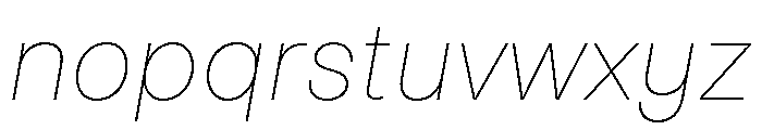 NoiGrotesk ThinItalic A9dea00b Font LOWERCASE