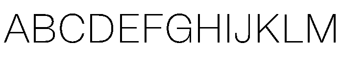 NoiGrotesk UltraLight 152a959f Font UPPERCASE