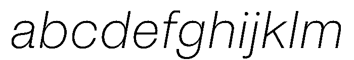 NoiGrotesk UltraLightItalic FONT