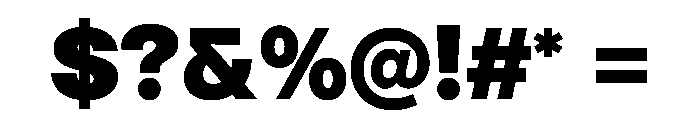 Noigrotesk Black Instance Font OTHER CHARS