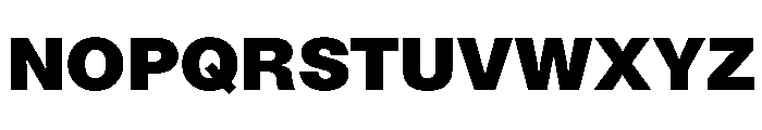 Noigrotesk Black Instance Font UPPERCASE