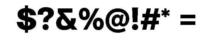 Noigrotesk Bold Instance Font OTHER CHARS