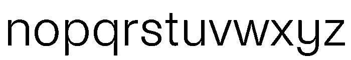 Noigrotesk Light Instance Font LOWERCASE