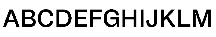 Noigrotesk Medium Instance Font UPPERCASE