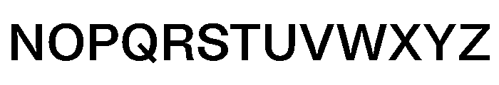 Noigrotesk Medium Instance Font UPPERCASE
