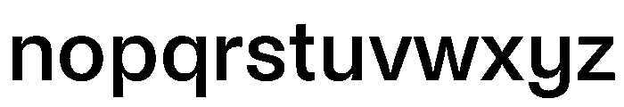 Noigrotesk Medium Instance Font LOWERCASE
