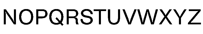 Noigrotesk Regular Instance Font UPPERCASE