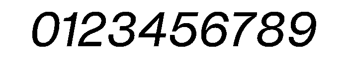 Noigrotesk RegularItalic Instance Font OTHER CHARS