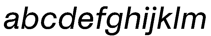 Noigrotesk RegularItalic Instance FONT