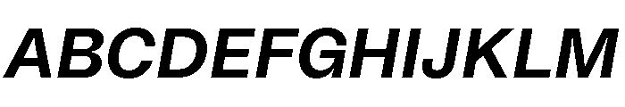 Noigrotesk SemiboldItalic Instance Font UPPERCASE