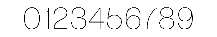Noigrotesk Thin Instance Font OTHER CHARS