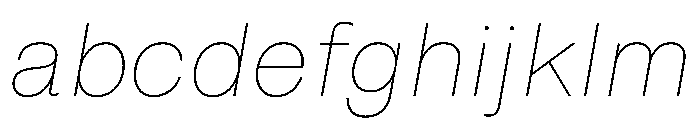 Noigrotesk ThinItalic Instance 3be948b3 FONT