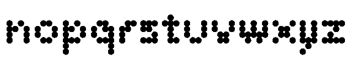 NonCloud Bold Instance Font LOWERCASE