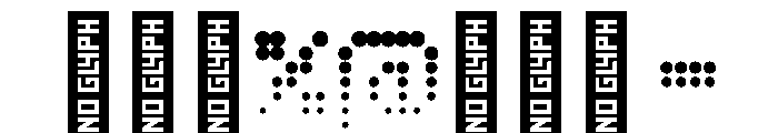 NonCloud BoldGradient Instance Font OTHER CHARS