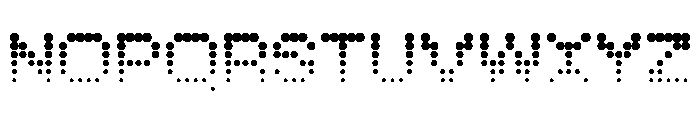 NonCloud BoldGradient Instance Font UPPERCASE