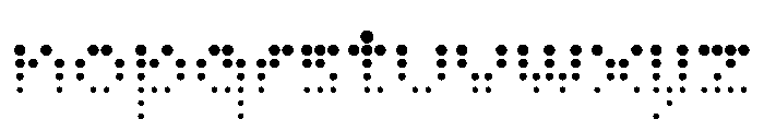 NonCloud BoldGradient Instance Font LOWERCASE