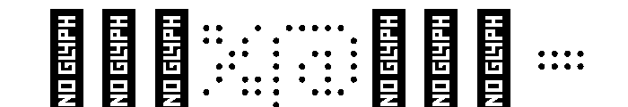 NonCloud Light Instance Font OTHER CHARS