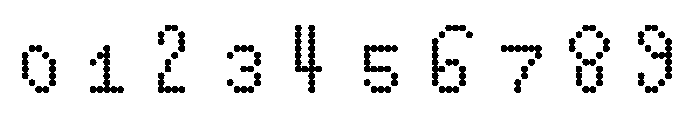 Nono RGBDotUnlicensed Font OTHER CHARS