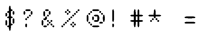 Nono RoundUnlicensed Font OTHER CHARS