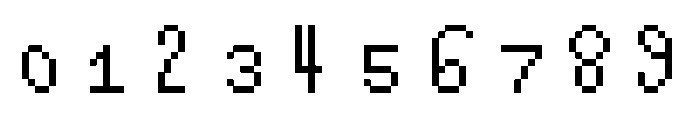 Nono SquareUnlicensed Font OTHER CHARS