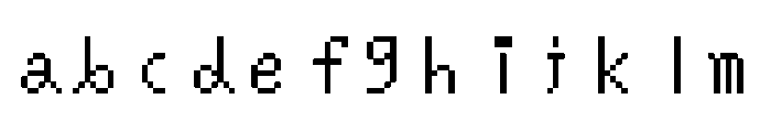 Nono SquareUnlicensed FONT