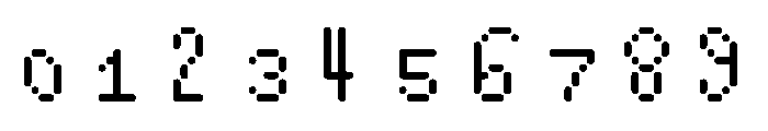 Nono TubeUnlicensed Font OTHER CHARS
