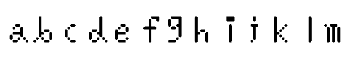 Nono TubeUnlicensed FONT