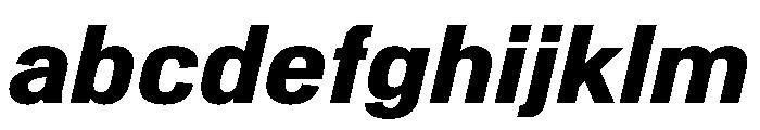 Normal Grotesk BlackItalic FONT