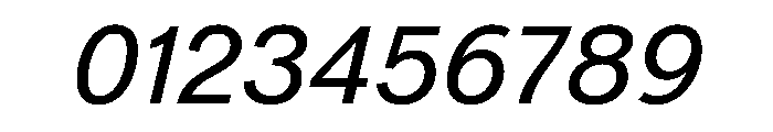 Normal Grotesk Italic Font OTHER CHARS