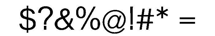 Normal Grotesk Normal Font OTHER CHARS
