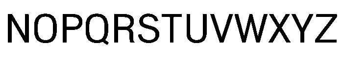 Normal Grotesk Regular Font UPPERCASE