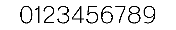Normal Grotesk Thin Font OTHER CHARS