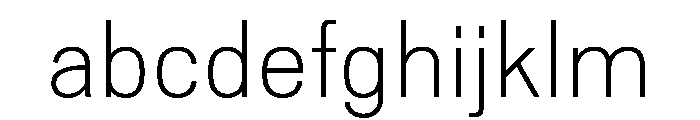 Normal Grotesk Thin FONT