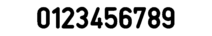 NormaliseDin Regular Font OTHER CHARS