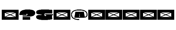 Nostra SettTrial Font OTHER CHARS