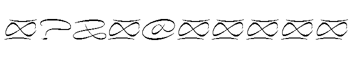 Nostra StreamTrial Font OTHER CHARS