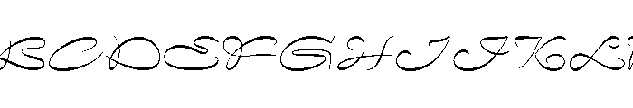 Nostra StreamTrial Font UPPERCASE