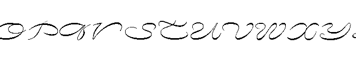 Nostra StreamTrial Font LOWERCASE