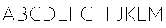 Nouveau HairCrocus Instance Font UPPERCASE